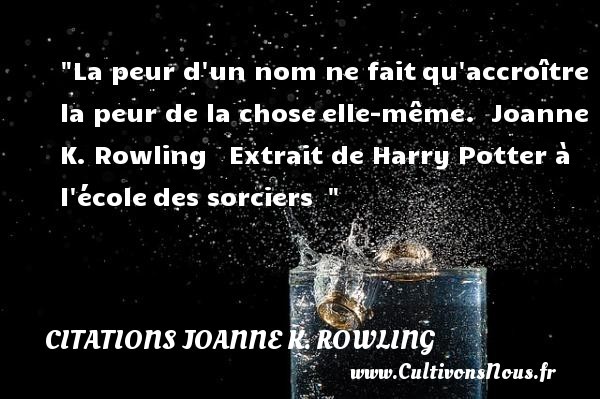 citations joanne k. rowling