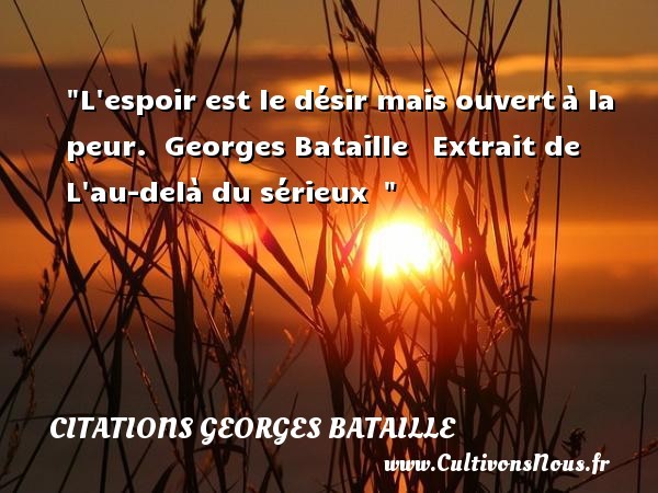 citations georges bataille