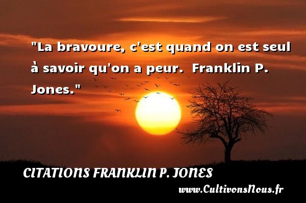 citations franklin p. jones