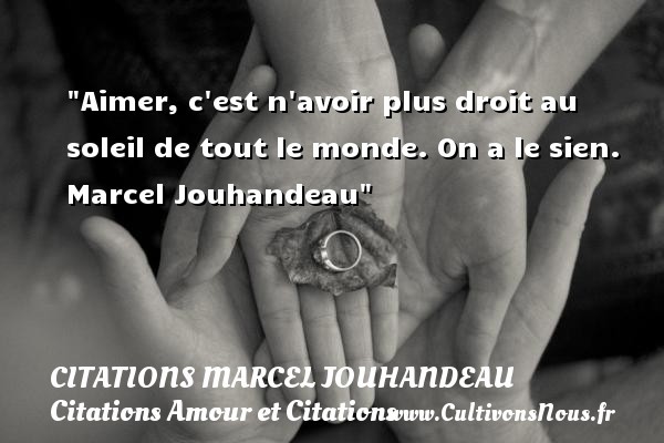 citations marcel jouhandeau