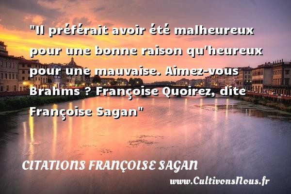 citations françoise sagan
