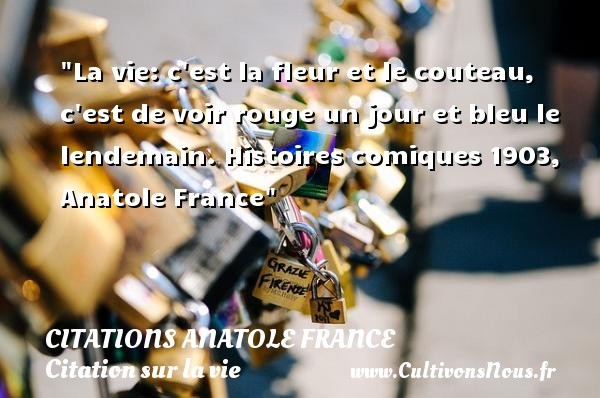 citations anatole france