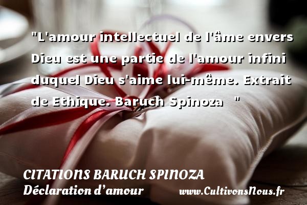 citations baruch spinoza