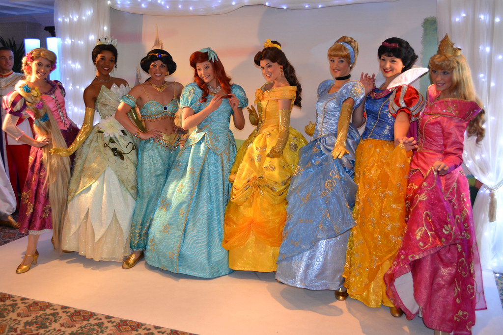 Les princesses de Disneyland Paris