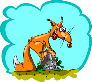 Le renard et la vigne