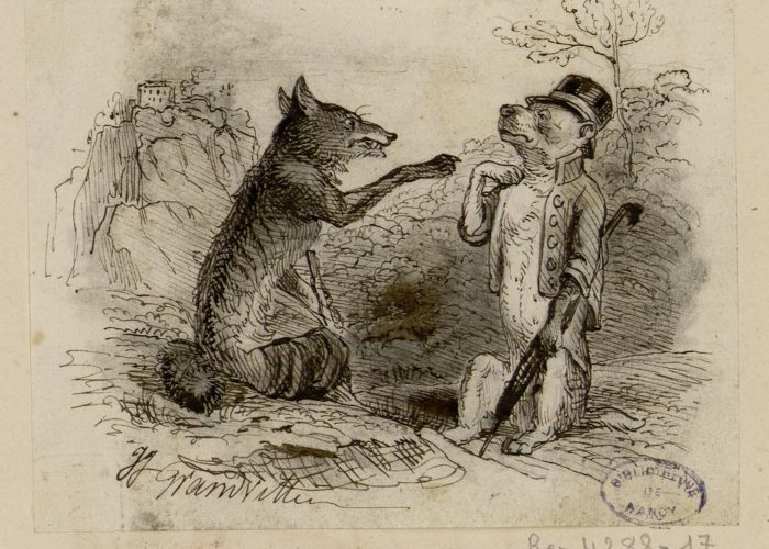 Le loup et le renard, un conte de Grimm