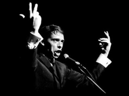 Jacques Brel sur scène