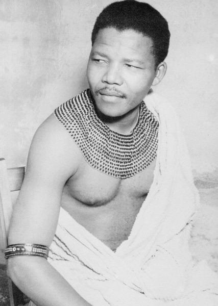 Nelson Mandela jeune