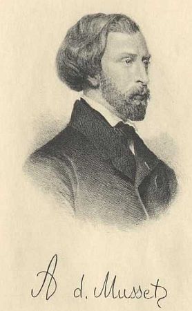 portrait d'Alfred de Musset 