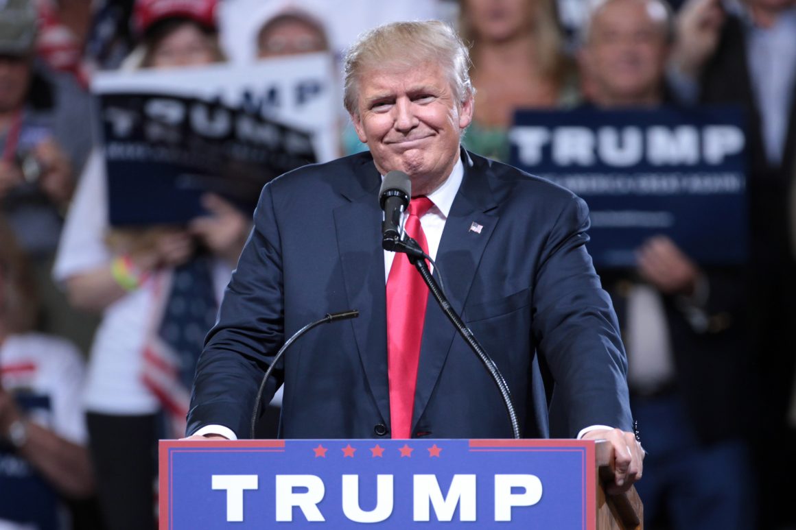 Donald Trump durant la campagne présidentielle 2016