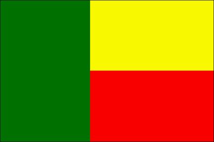 Drapeau Bénin - Le drapeau béninois