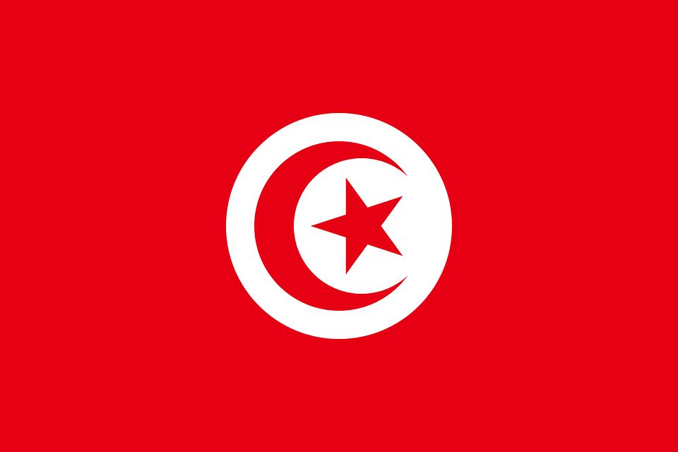 Drapeau Tunisie - Le drapeau tunisien