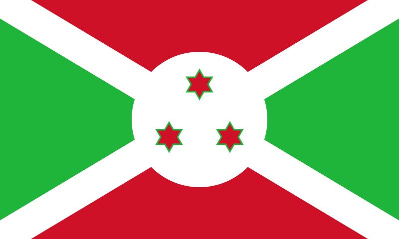 Drapeau Burundi - Le drapeau burundais