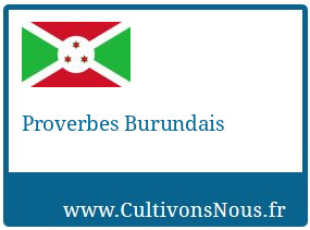 Proverbes Burundais