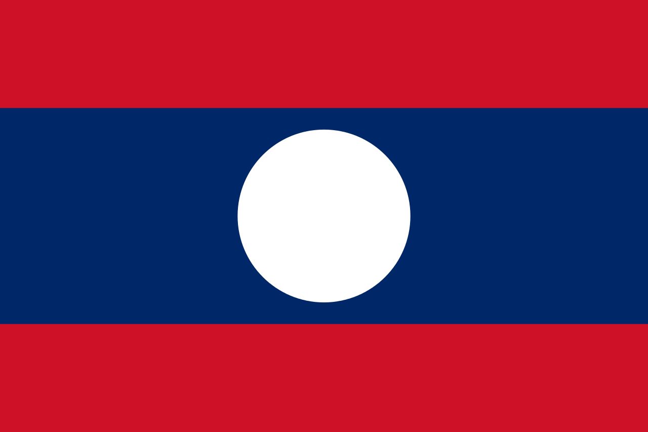 Drapeau Laos - Le drapeau laotien