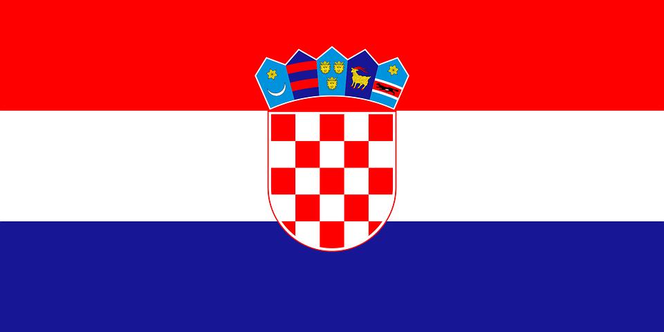 Drapeau Croatie - Le drapeau croate