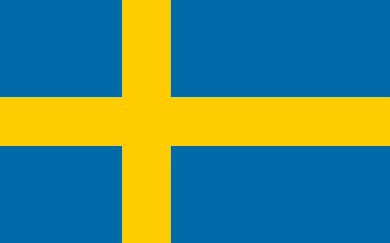 Drapeau Suède - Le drapeau suédois