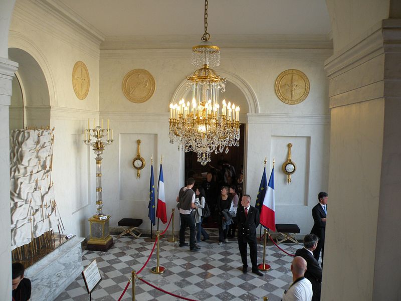 Vestibule d’honneur du Palais d'elysée