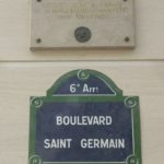 Boulevard  Saint Germain : une artère principale de Paris