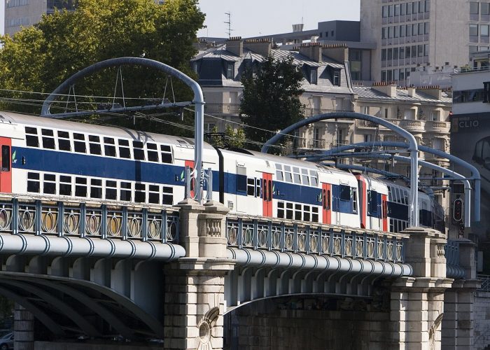 Le RER en région parisienne