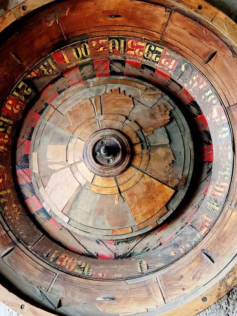 Roulette de jeu antique