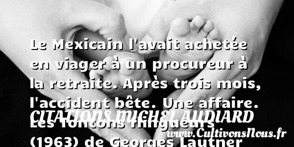 Le Mexicain - Citations Michel Audiard - Citation retraite