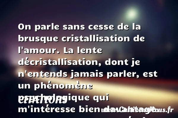 On parle sans cesse de la brusque - Citations - Citations André Gide