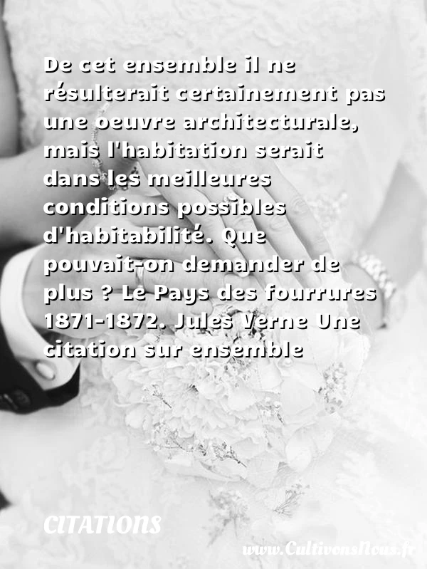 De cet ensemble il ne résulterait - Citations - Citations Jules Verne - Citation ensemble