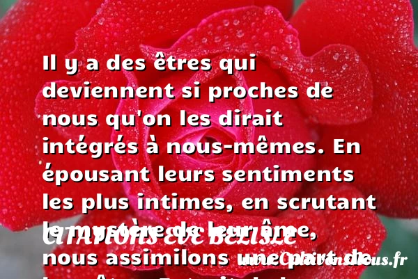 Il y a des êtres qui deviennent - Citations Eve Belisle - Citation famille